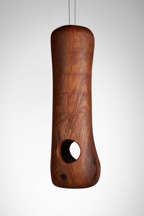 Organic wood sculpture by Jorge Palacios